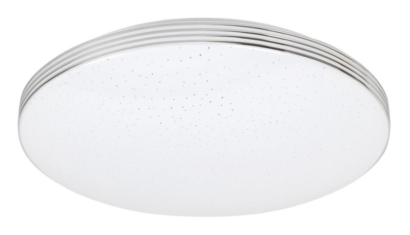 Plafon sufitowy nowoczesny Rabalux Oscar2 biały LED 18W 4000K 1350lm gwiezdny efekt IP20 wym: 8 x 34 x 34 cm metal - 1 szt.