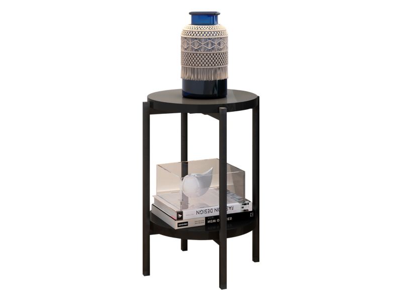 Stolik MIRJAN 24 Sigma D02 czarny połysk 1 szt.