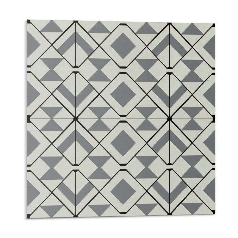 Kafelki samoprzylepne Wallfluent 50x50 cm Romby w nowoczesnym ujęciu graficznym 4 szt.
