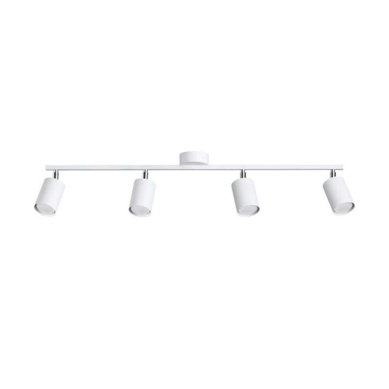 Spot Sollux Lighting Lemmi biały 4 x GU10 x IP20 wym: 20 x 24 x 100 cm - 1 szt.