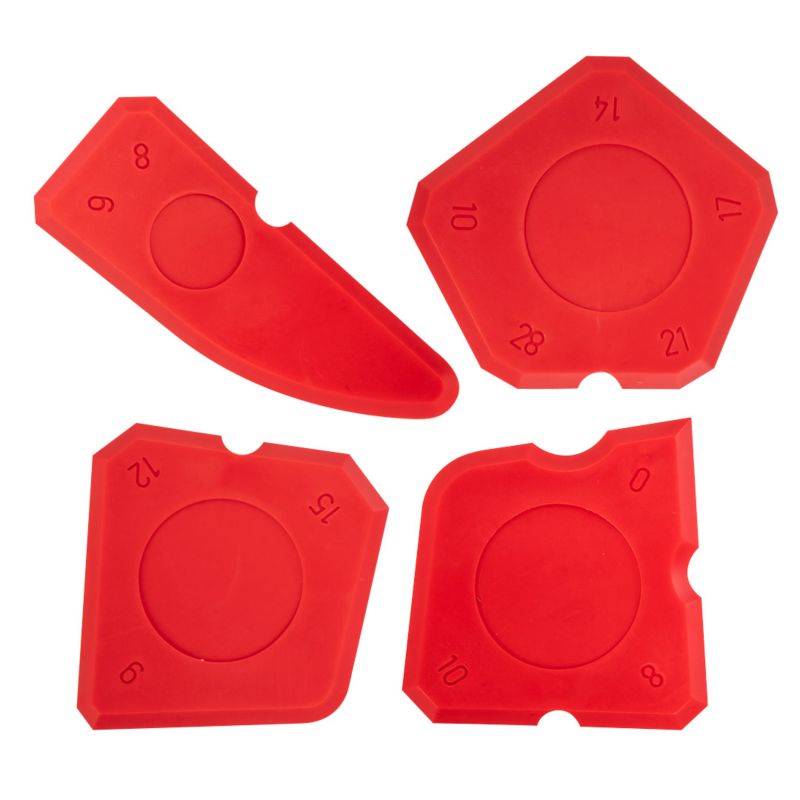 Szpachelki do silikonu TOPEX 4 szt 1 kpl