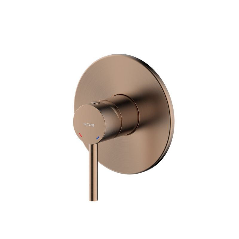Bateria prysznicowa Oltens Molle podtynkowa miedź szczotkowana, jednouchwytowa, 1 szt.