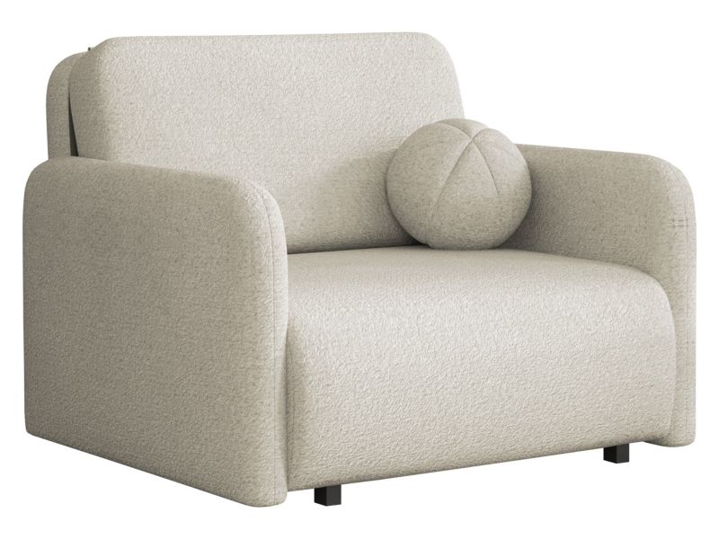 Kanapa rozkładana MIRJAN 24 Viva Sun I szarobeżowa bukla 1 szt.