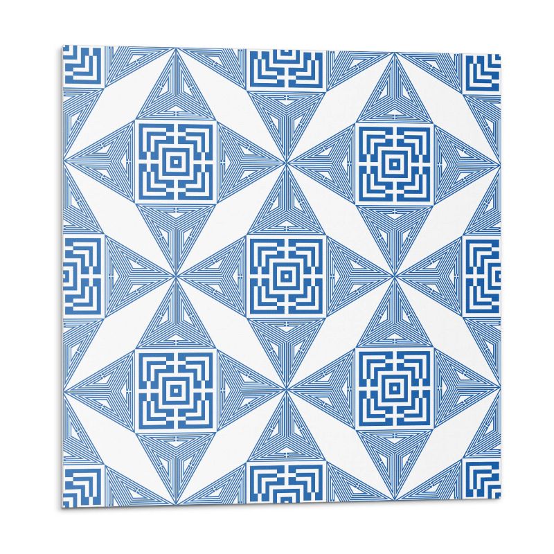 Kafelki samoprzylepne Wallfluent 50x50 cm Geometria w formie siatki 4 szt.