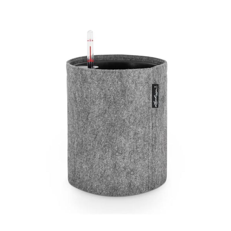 Doniczka Lechuza Do Domu Na Taras TRENDCOVER 23 filc ciemnoszary 1 szt