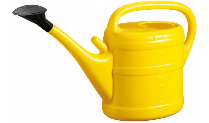 Konewka Geli wielosezonowa z przystawką żółta 10L 1szt