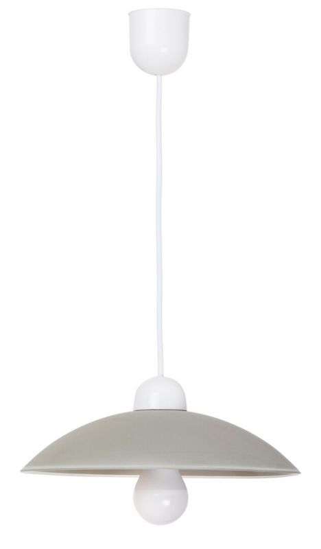 Lampa wisząca Rabalux Cupola 4082 popielaty do kuchni 1xE27 x 60W 1 szt.