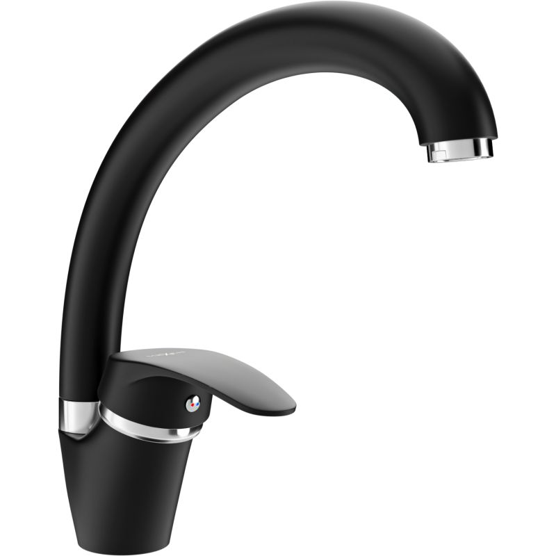 Bateria kuchenna stojąca Mexen Rosa czarna 1 szt.