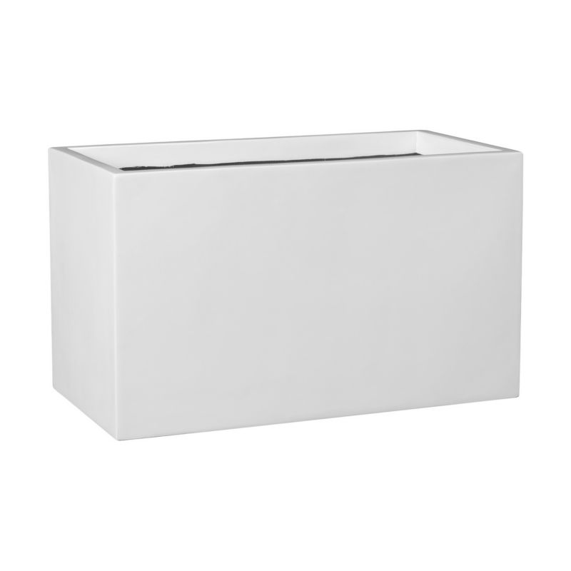 Doniczka Zadora Z Włókna Szklanego Na Taras Do Domu D272S biały Połysk 1 szt