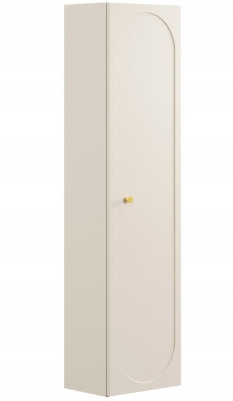 Szafka łazienkowa Furnidea 140 cm słupek wiszący beż piaskowy Donna Sand 1 szt.
