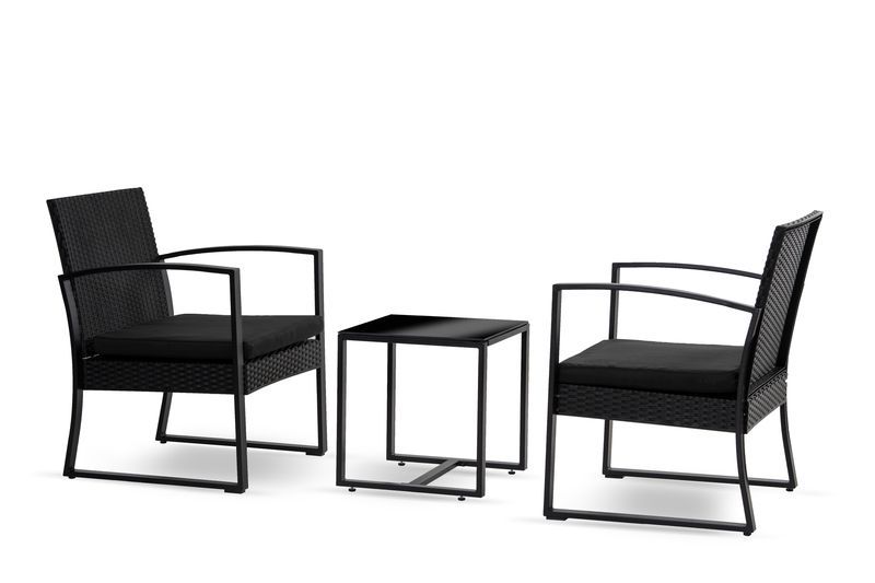 Zestaw mebli balkonowych Santos Corciano 2 krzesła + stolik kawowy 1 szt.