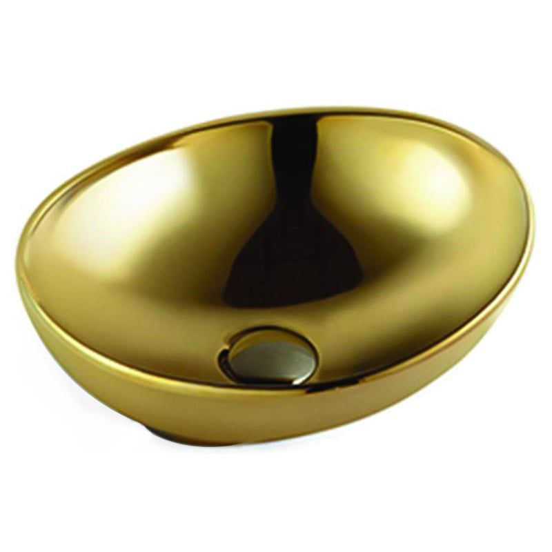 Umywalka nablatowa Mexen Elza złota 40,5x33 cm 21014088 1 szt.