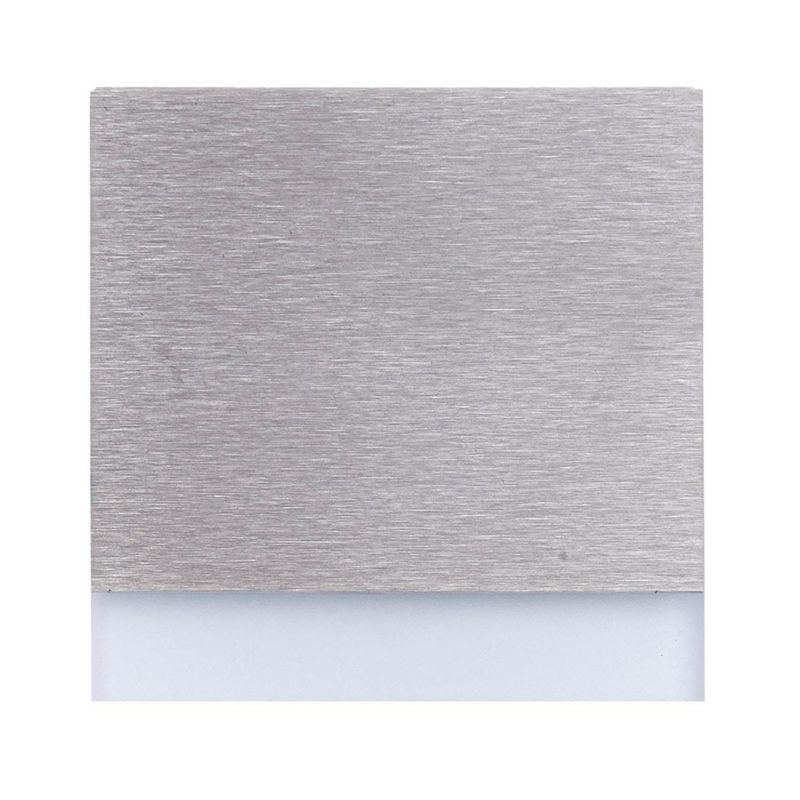 Oprawa oświetleniowa schodowa Eko-Light Berg biało-srebrna LED 0.6W 6500K 15lm IP20 wym: 7,5 x 2,3 cm kwadratowa - 1 szt.