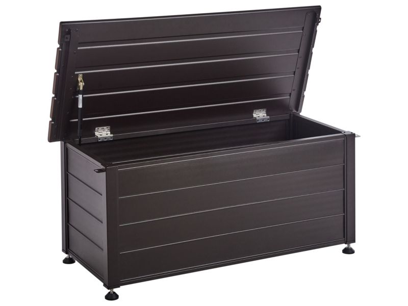 Skrzynia do przechowywania Metal Ciemnobrązowy Campalto 1 szt.