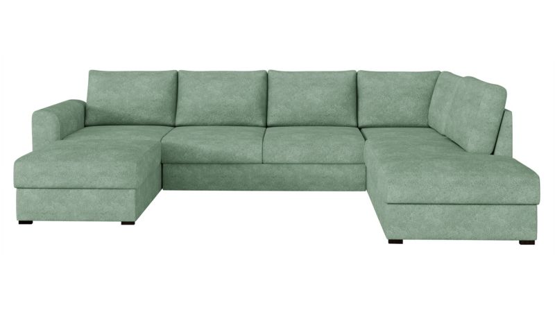 Narożnik z funkcją spania MIRJAN 24 Wilma prawy miętowa bukla 1 szt.