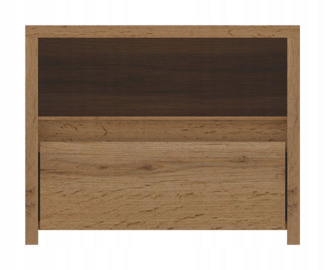 Szafka Mebel Elite Nocna TAHOE Drewniana Stolik Komoda Do Sypialni Stojąca Dąb Wotan 1 szt