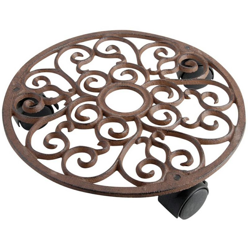 Podstawka pod doniczkę Esschert Design Żeliwny Brązowy 29x29 cm 1 szt.