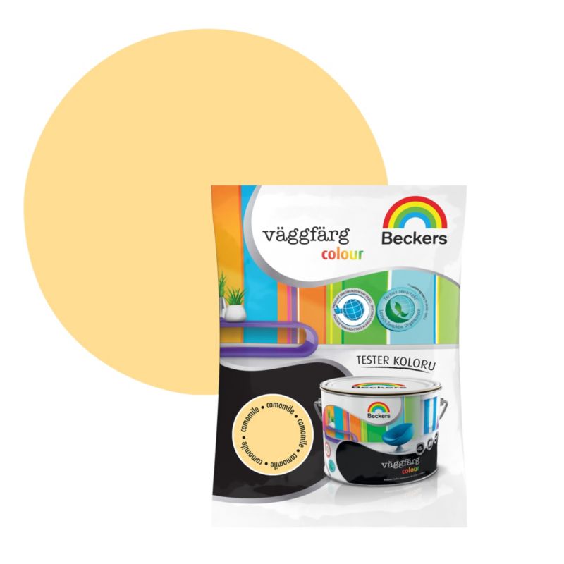 Tester farby kolorowej Beckers Vaggfarg Colour camomile 0,05 l