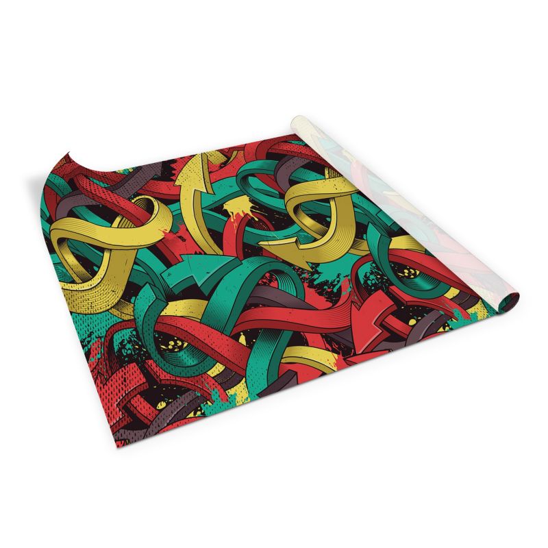 Samoprzylepna okleina Tulup 100x50 cm Grafiti strzałki 1 szt.