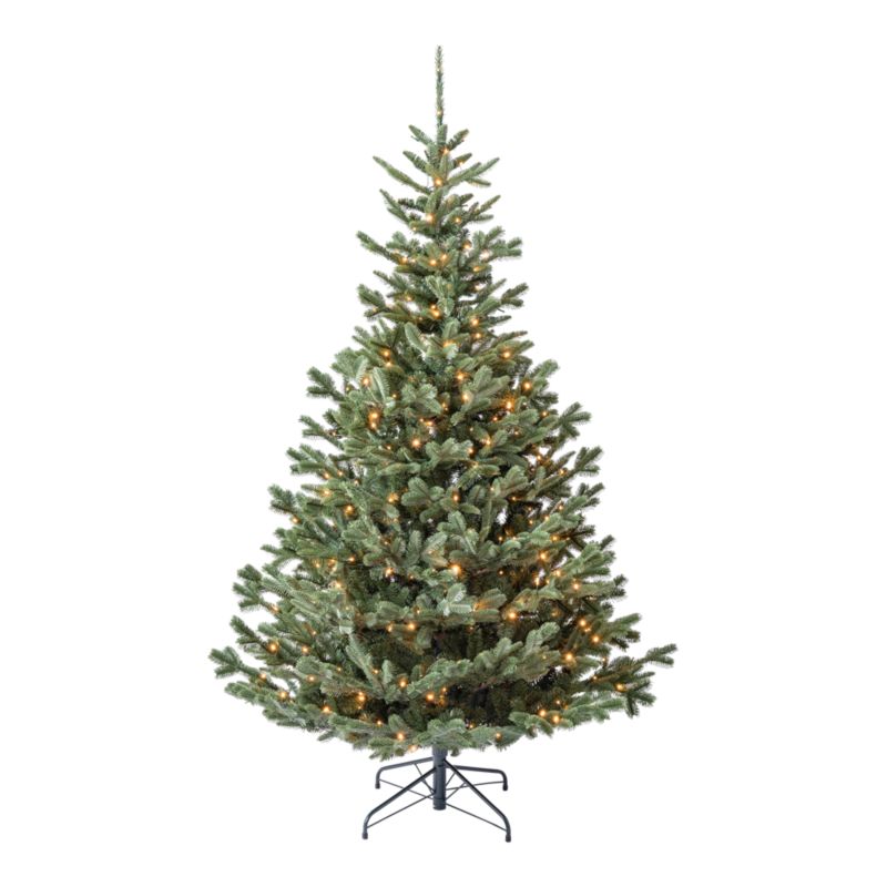 Choinka 213 cm Nordmann ze światełkami