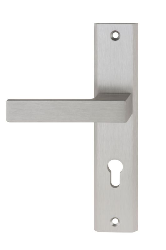 Klamka drzwiowa Metalbud Total 72 mm Yale inox lewa