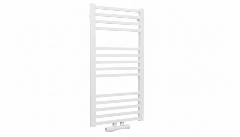 Grzejnik łazienkowy Luxrad Max 92,2 x 40 cm biały ZDC 378W 1 szt