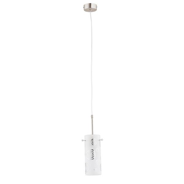 Lampa wisząca Alfa Marlen chromowana przezroczysta minimalistyczna 1xE27 x 15W 1 szt.