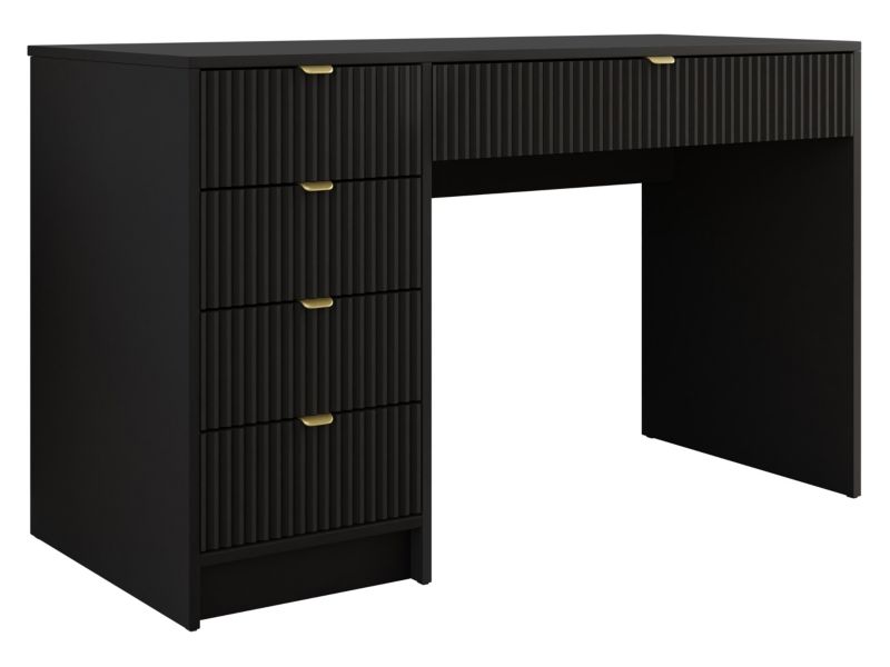 Biurko i toaletka MIRJAN 24 Tireno czarny molet 1 szt.