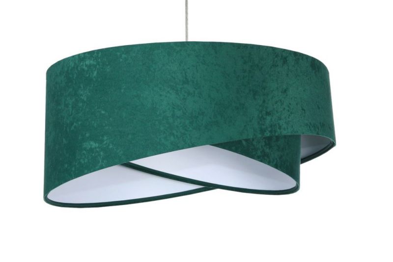 Lampa Bps Koncept wisząca GEMSTONE zielona/biała 1 szt