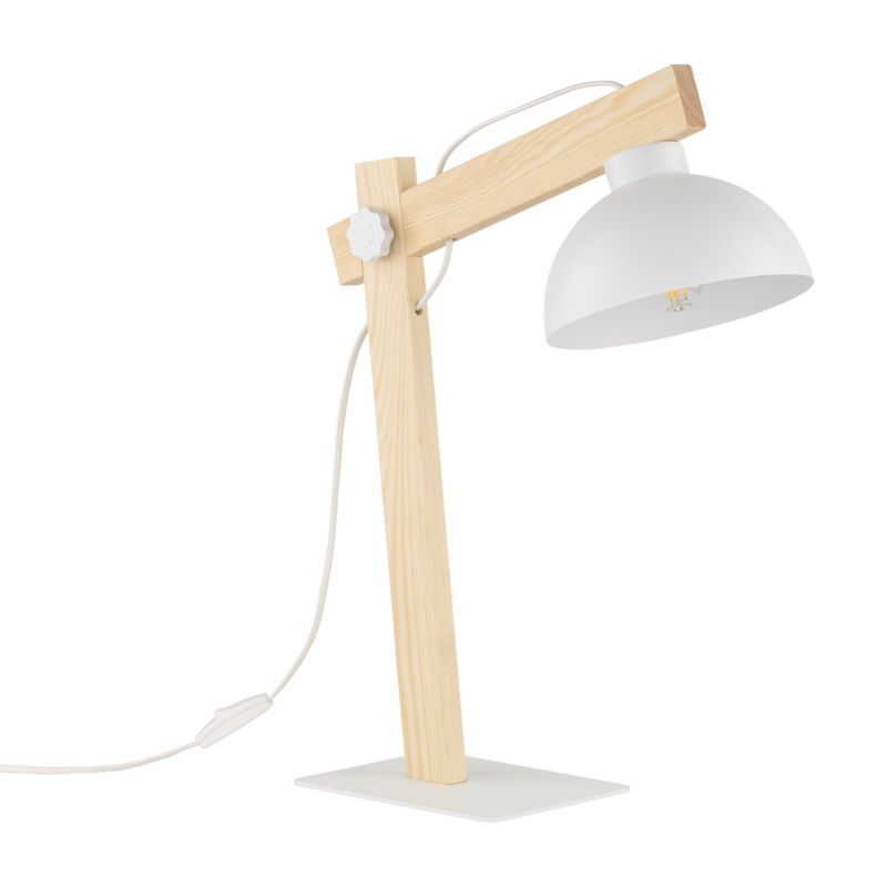 Lampka TK-Lighting Oslo White Lampka Nocna - 1 szt.