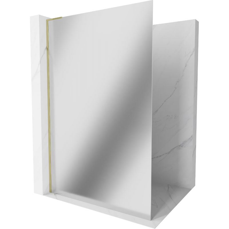 Ścianka prysznicowa Mexen Kioto L złota 100x200 cm 800-100-103-50-50 1 szt.