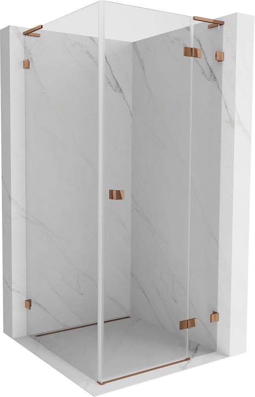 Kabina prysznicowa Mexen Lunar L różowe złoto 834L-090-090-60-00-P 1 szt.