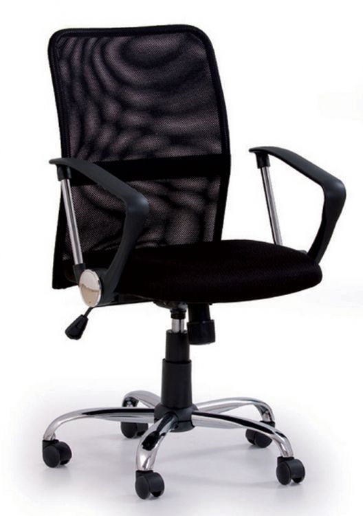 Fotel Halmar biurowy TONY czarny 1 szt