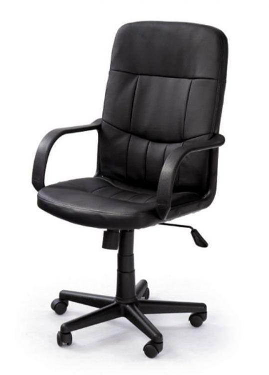 Fotel Halmar biurowy DENZEL czarny 1 szt