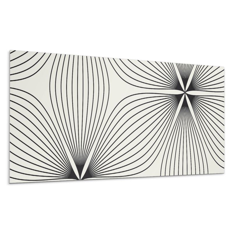 Panel samoprzylepny Wallfluent 120x60 cm Linie z dynamicznym wzornictwem 1 szt.