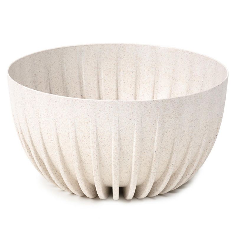 Donica HowHomely Tworzywo ECO Biała 29x15cm