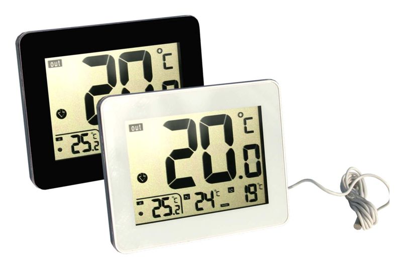 Termometr elektroniczny wewnętrzny i zewnętrzny 2109