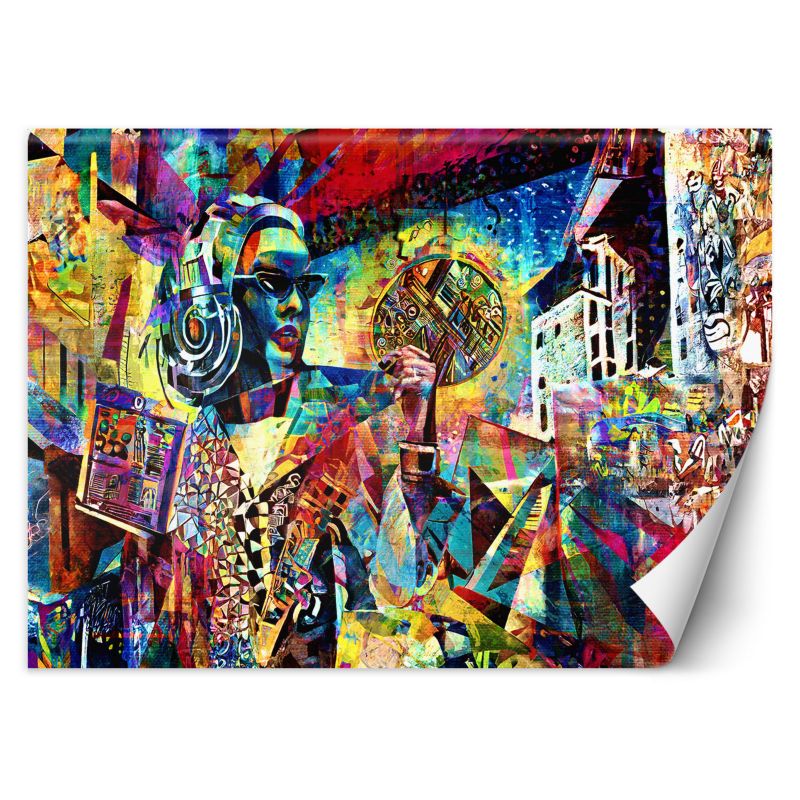 Fototapeta Feeby Kobieta Abstrakcja Kolorowa 450x315 1 szt