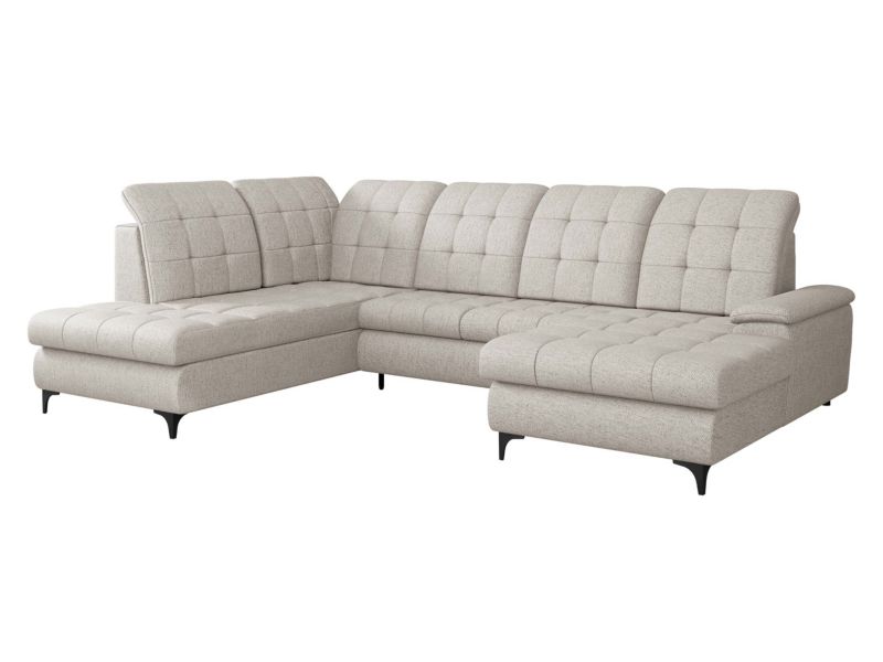 Narożnik z funkcją spania MIRJAN 24 Enzo prawy zimny beż 1 szt.