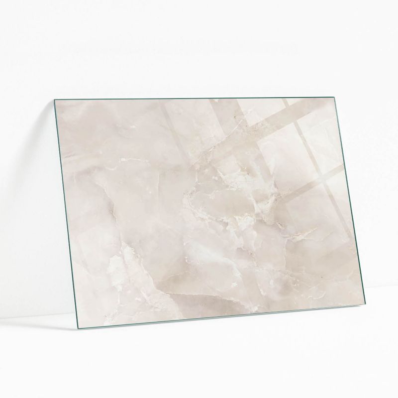 Blat Szklany z Nadrukiem Wallfluent 80x60 cm Marmurowa struktura wzoru 1 szt.