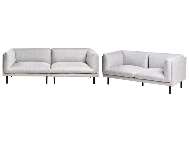 Komplet wypoczynkowy Vorgod Jasnoszary dla 5 osób 1 kpl