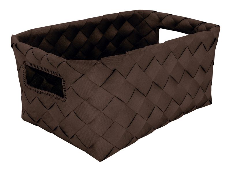 Koszyk łazienkowy Kleine Wolke Aspera brązowy 18,5x12x28 cm polipropylen 1 szt.