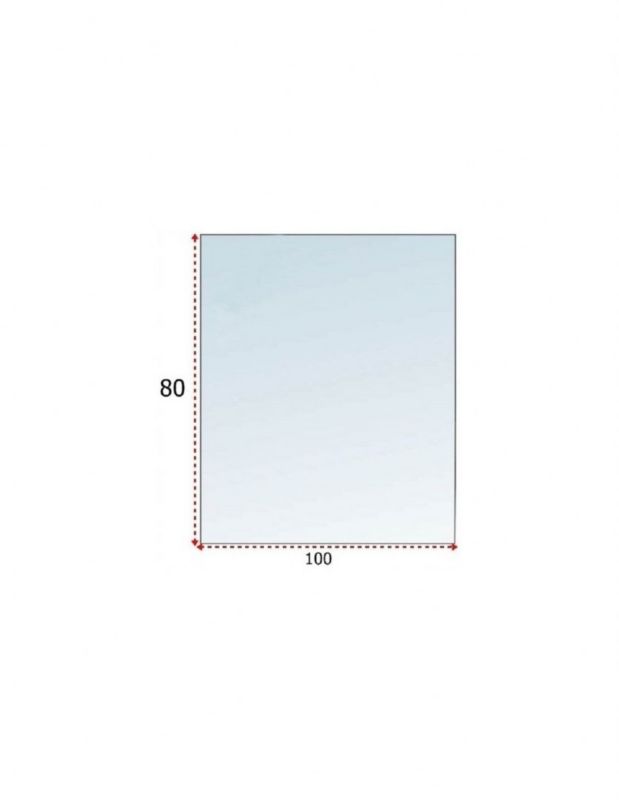 Podstawa szklana Topstoc hartowana pod piec lub kominek 100x80 cm 1 szt