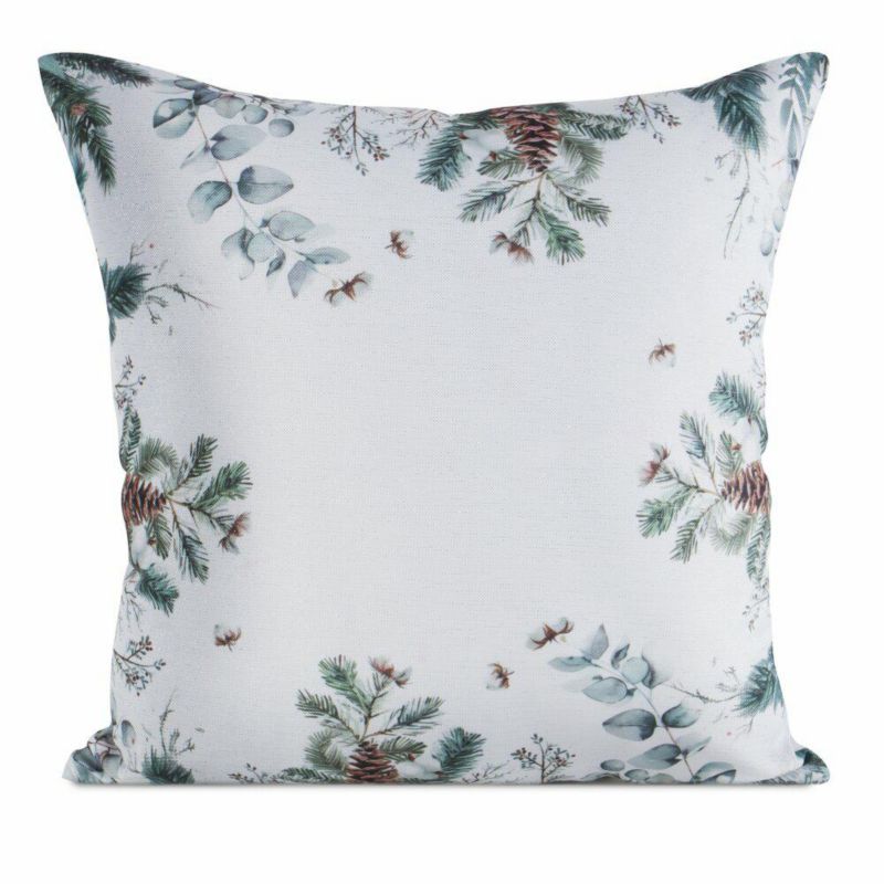 Poszewka 247 Eurofirany Świąteczna na poduszkę 45x45 cm Sosna Biała 1 szt.