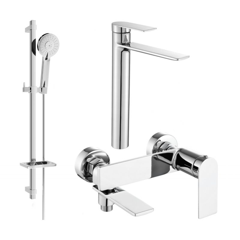 Zestaw wannowy Mexen Zero chrom 7113DQ40-00 1 szt.