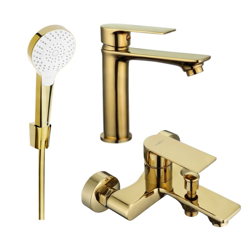 zestaw wannowy Mexen Royo złoty 1 szt.