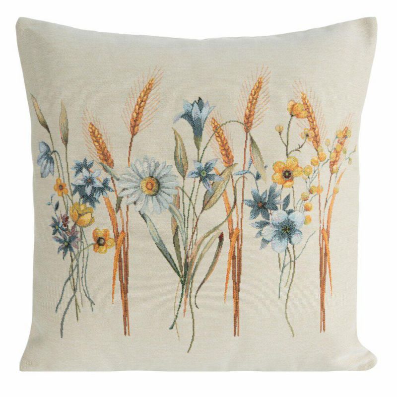 Poszewka Gobelinowa 61/Nat Eurofirany dekoracyjna na poduszkę 45x45 cm Beżowa1 szt.