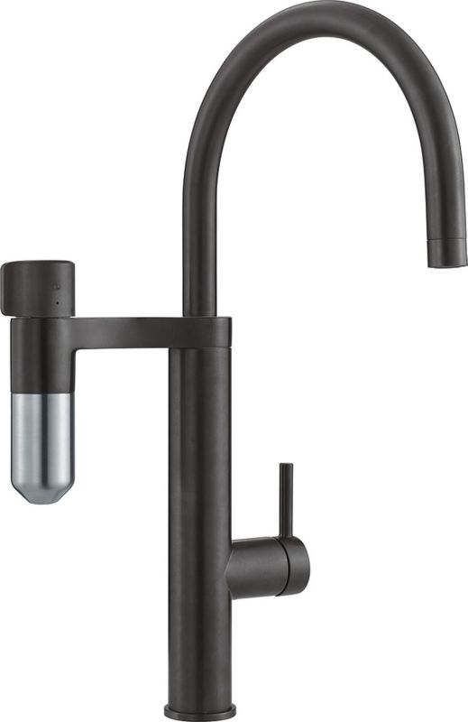 Bateria kuchenna Franke Vital czarna/stal, system filtracji, 360 obrót, 1 szt.