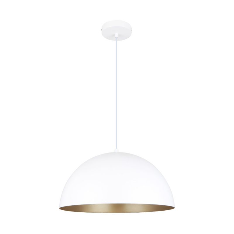 Lampa wisząca Zuma Line Vela 7521 biały mat-złota nad stół 1xE27 x 40W 1 szt.