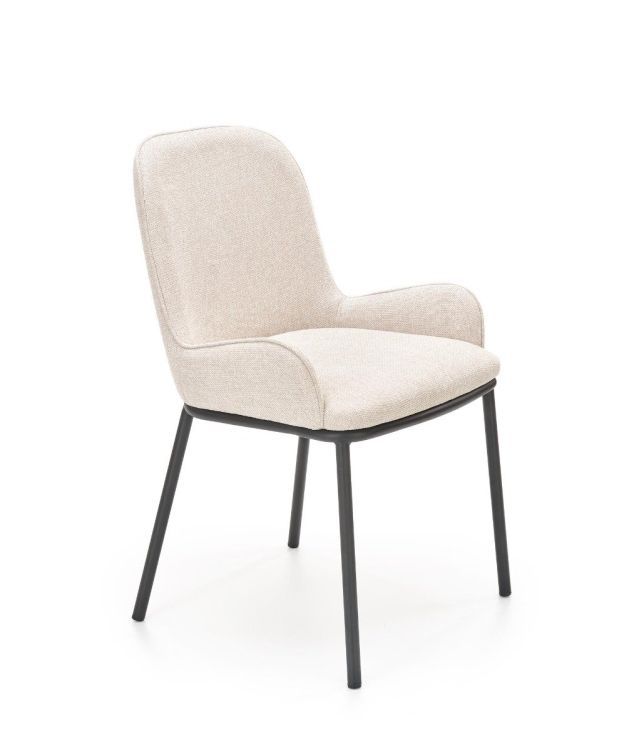 Krzesło Halmar tapicerowane K481 beżowe 1 szt